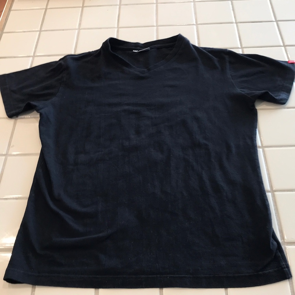 Pusch: v-neck t-shirt Black